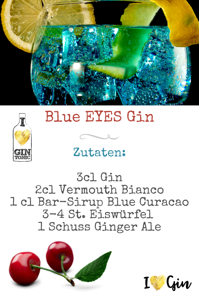 Blue EYES Gin