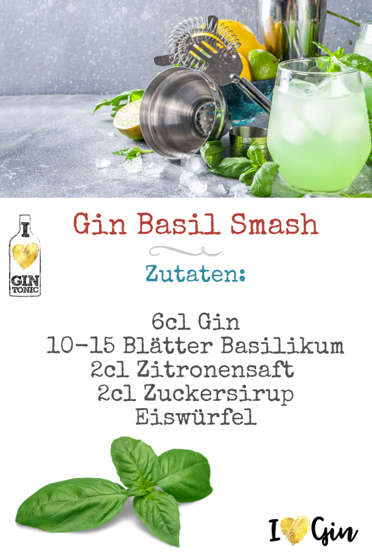 Gin Basil Smash