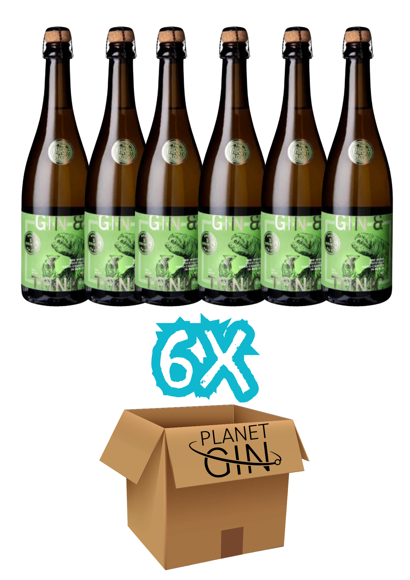 The Thirsty Sloth Gin&Tonic - 12% - Ready mixed drink! NEW