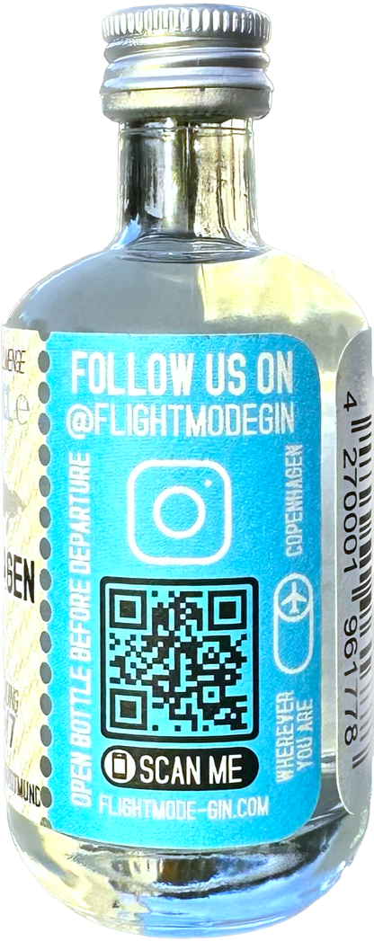 Flight Mode Gin - Copenhagen Edition (50ml / 500ml) (40%)